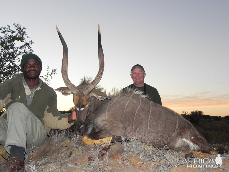 Nyala hunt with Wintershoek Johnny Vivier Safaris