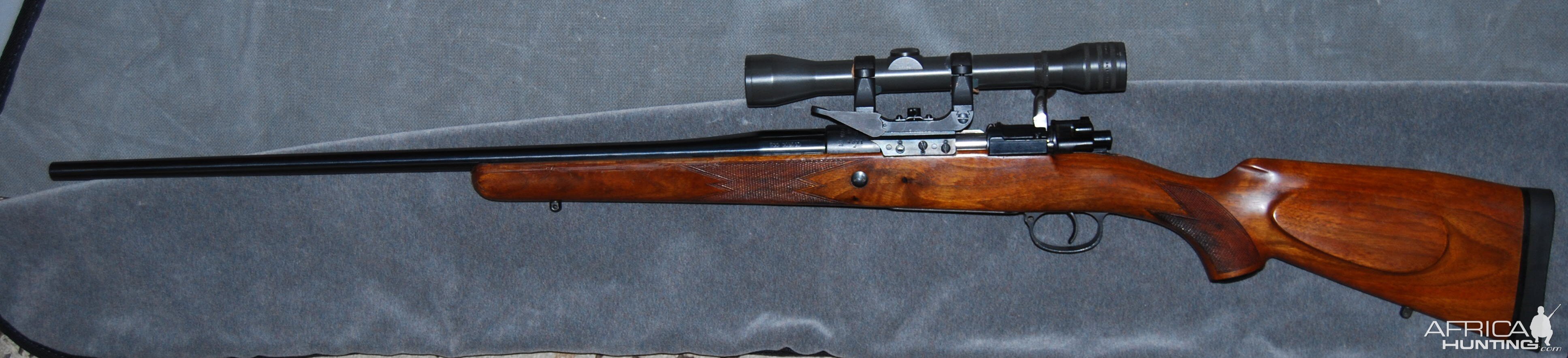 Oberndorf 98 Gew Rifle from 1916 rebarrelled with a Shilen 7x57mm