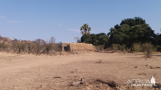 Old military installation from the bush war