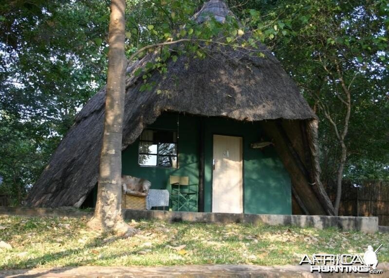 Our Chalet at Camp in Zimbabwe
