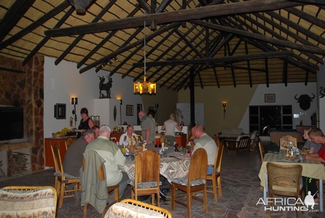 Our Namibian Accommodation Dining Area