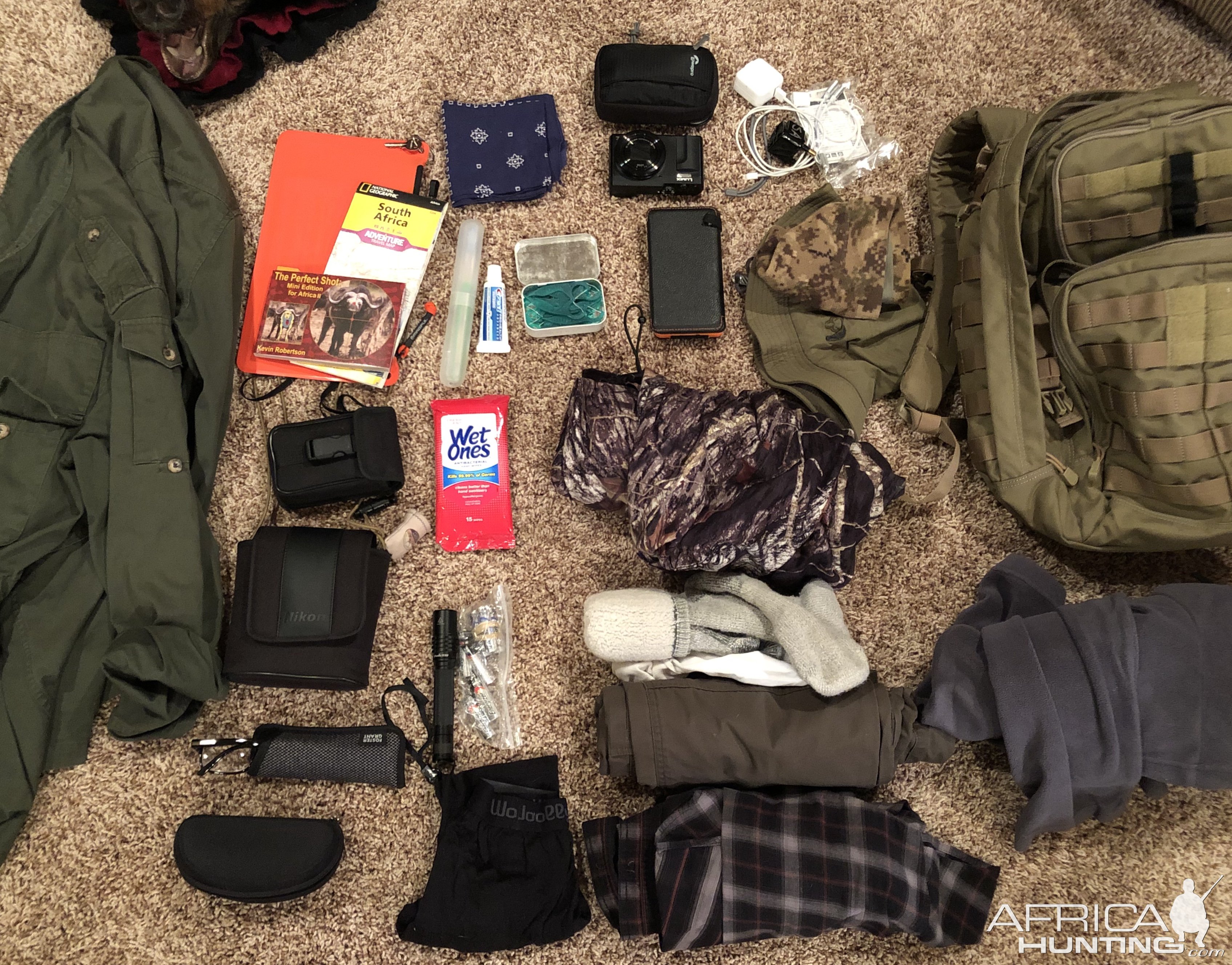 Packing For African Safari