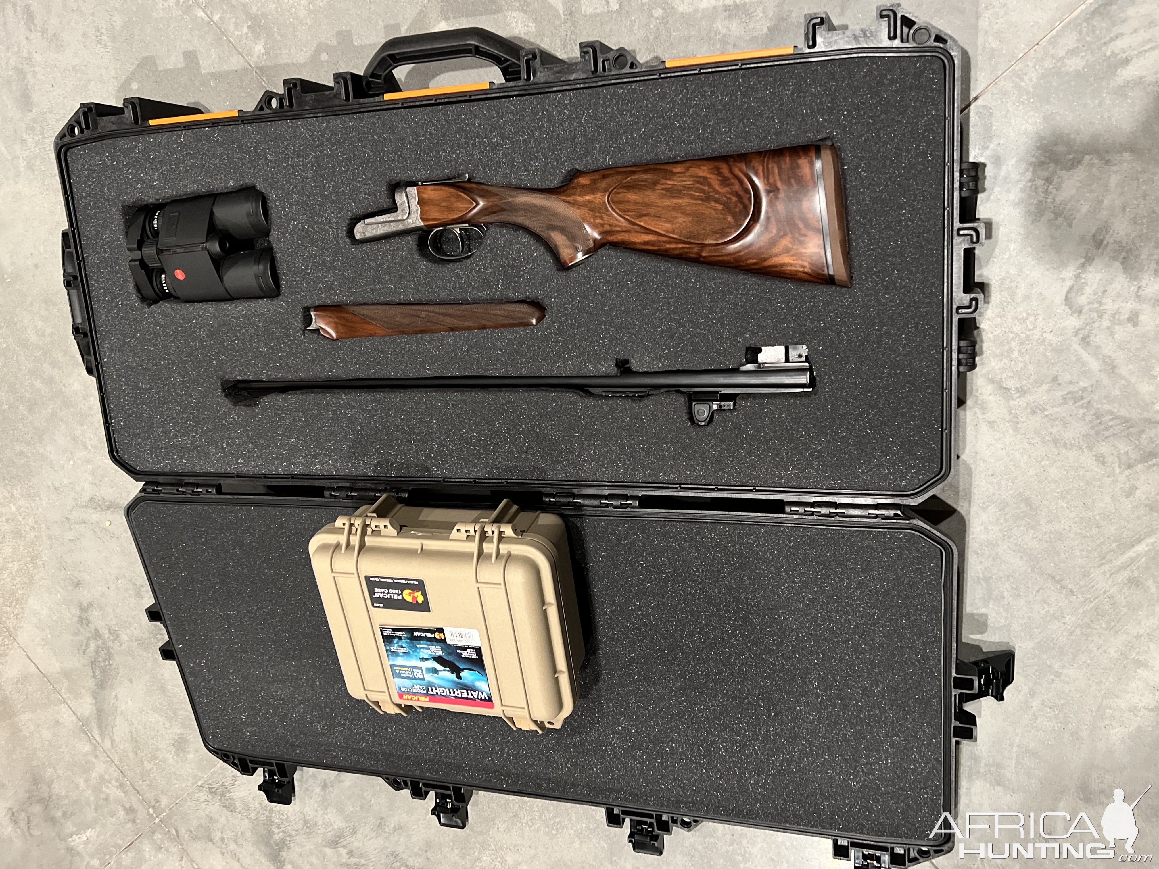 Pelican 700 Rifle Case & Pelican 1200 Ammuntion Case