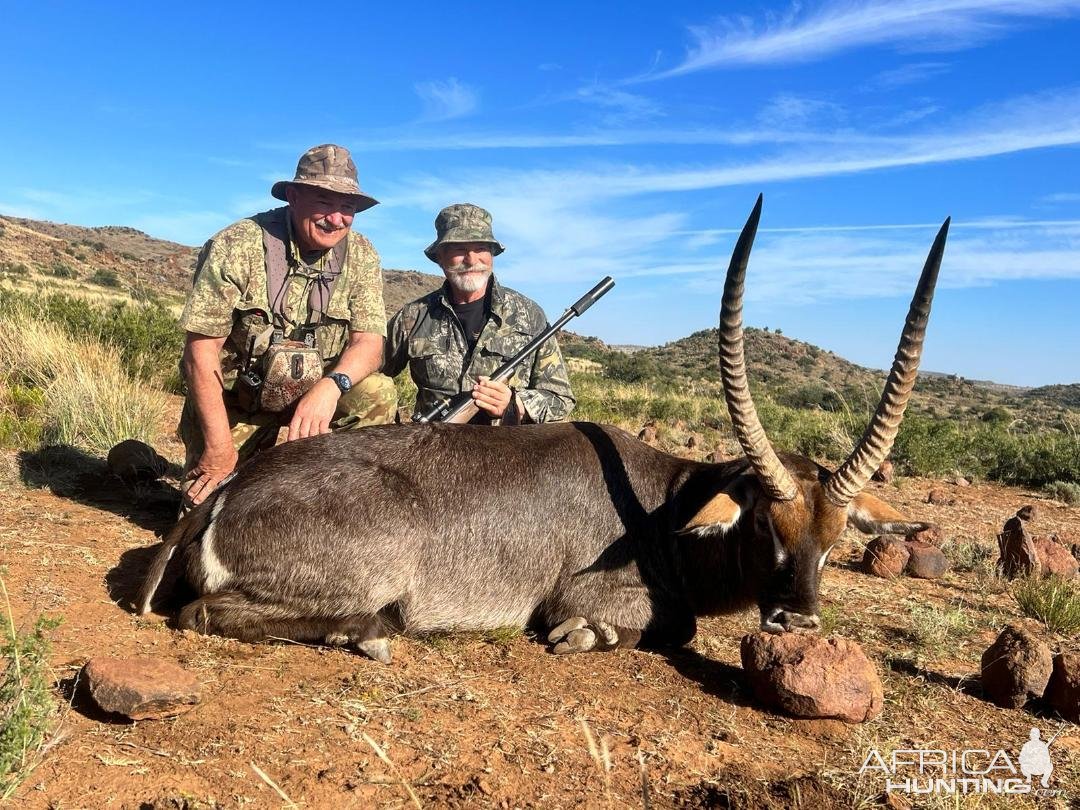 PH Hines with Waterbuck