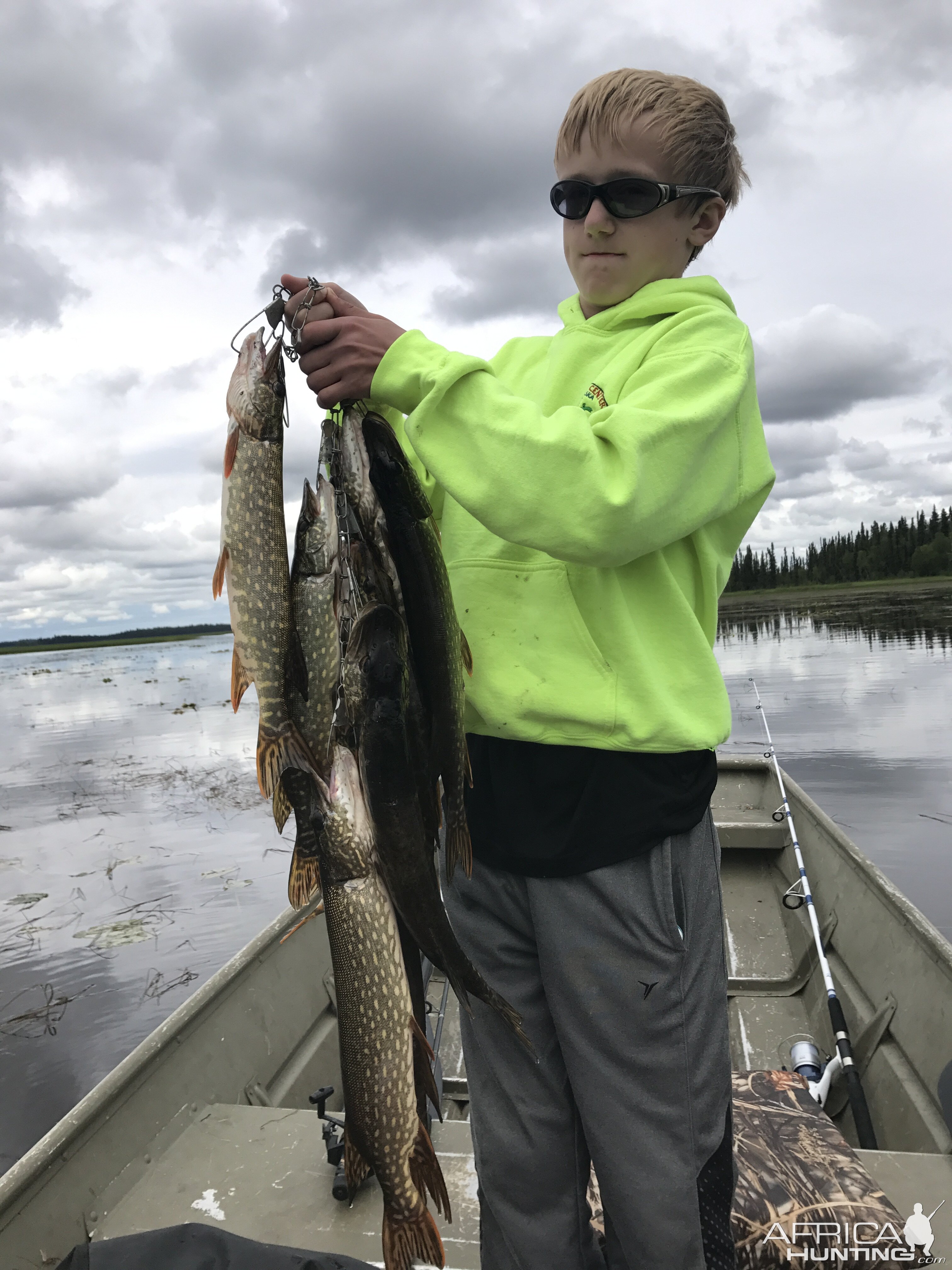 Pike Fishing Alexander Lake Alaska