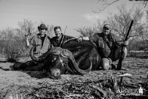 Pistol Hunting Cape Buffalo in South Africa