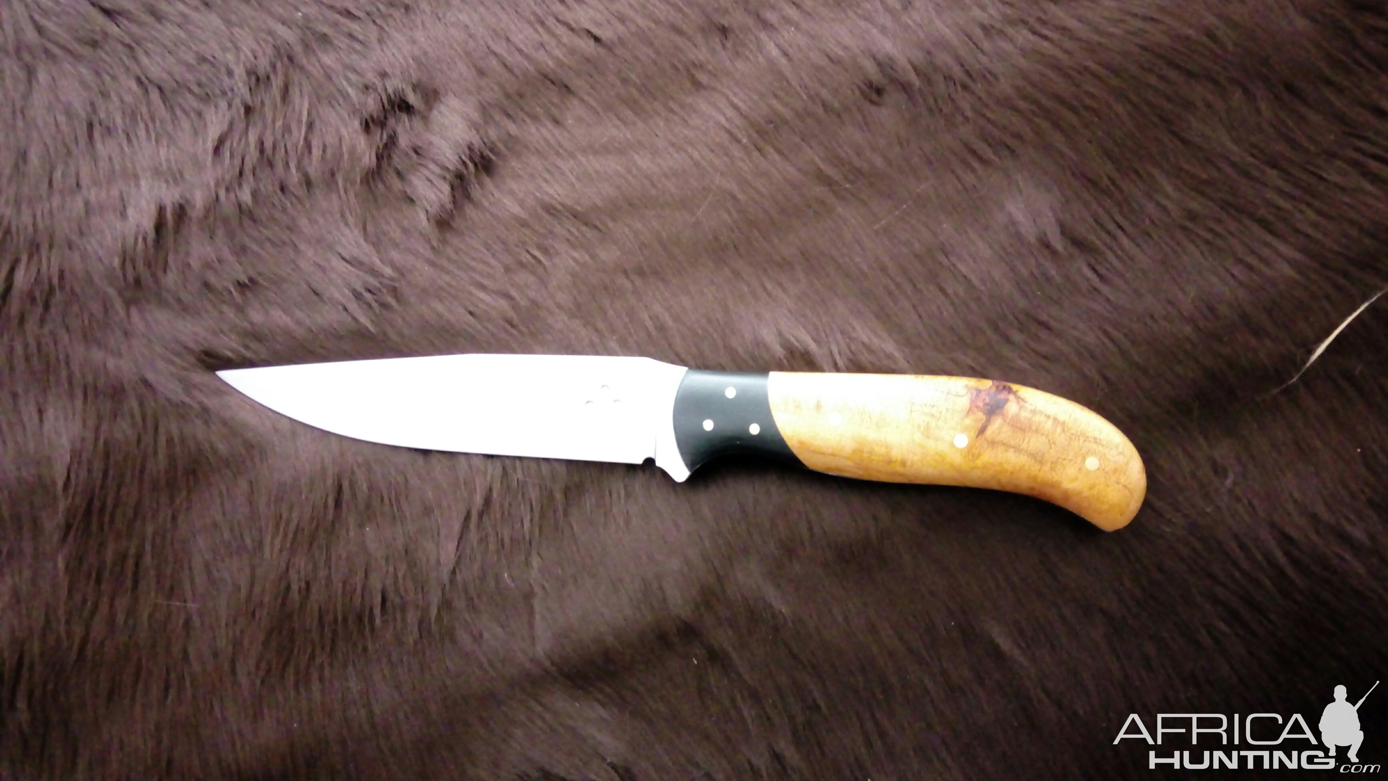 Pocket Ranger Knife with Cherrywood handle