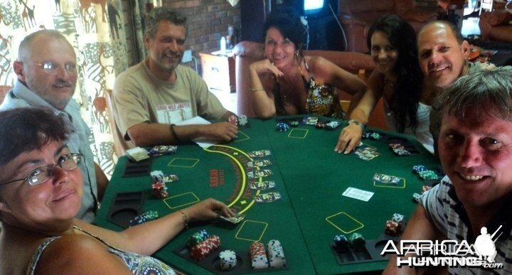 Poker Table with friends