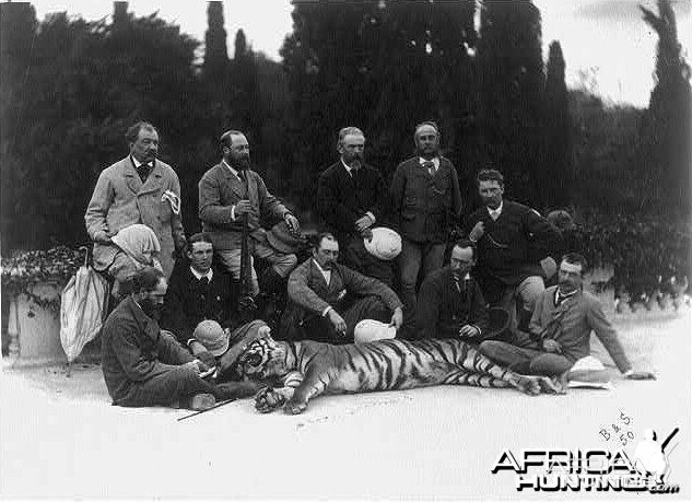 Prince of Wales with Tiger