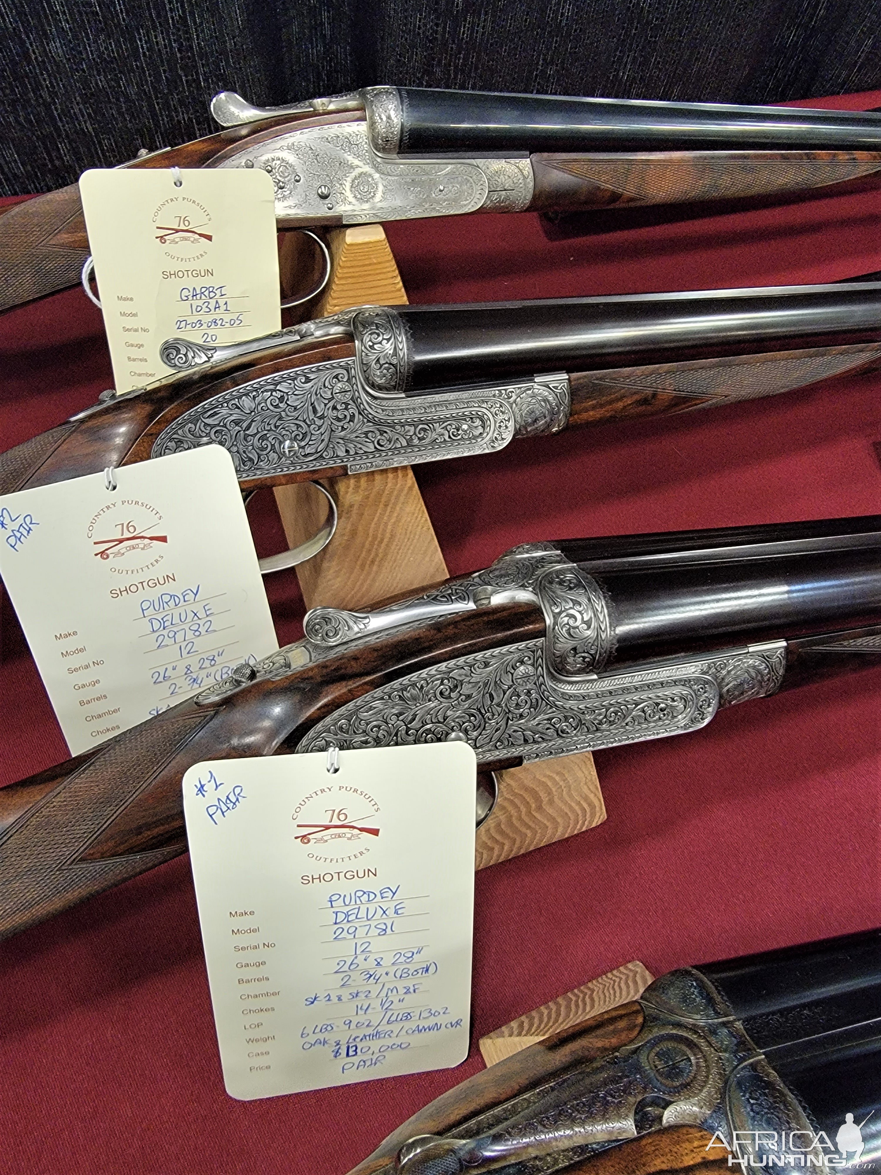 Purdey Deluxe Shotgun Collection