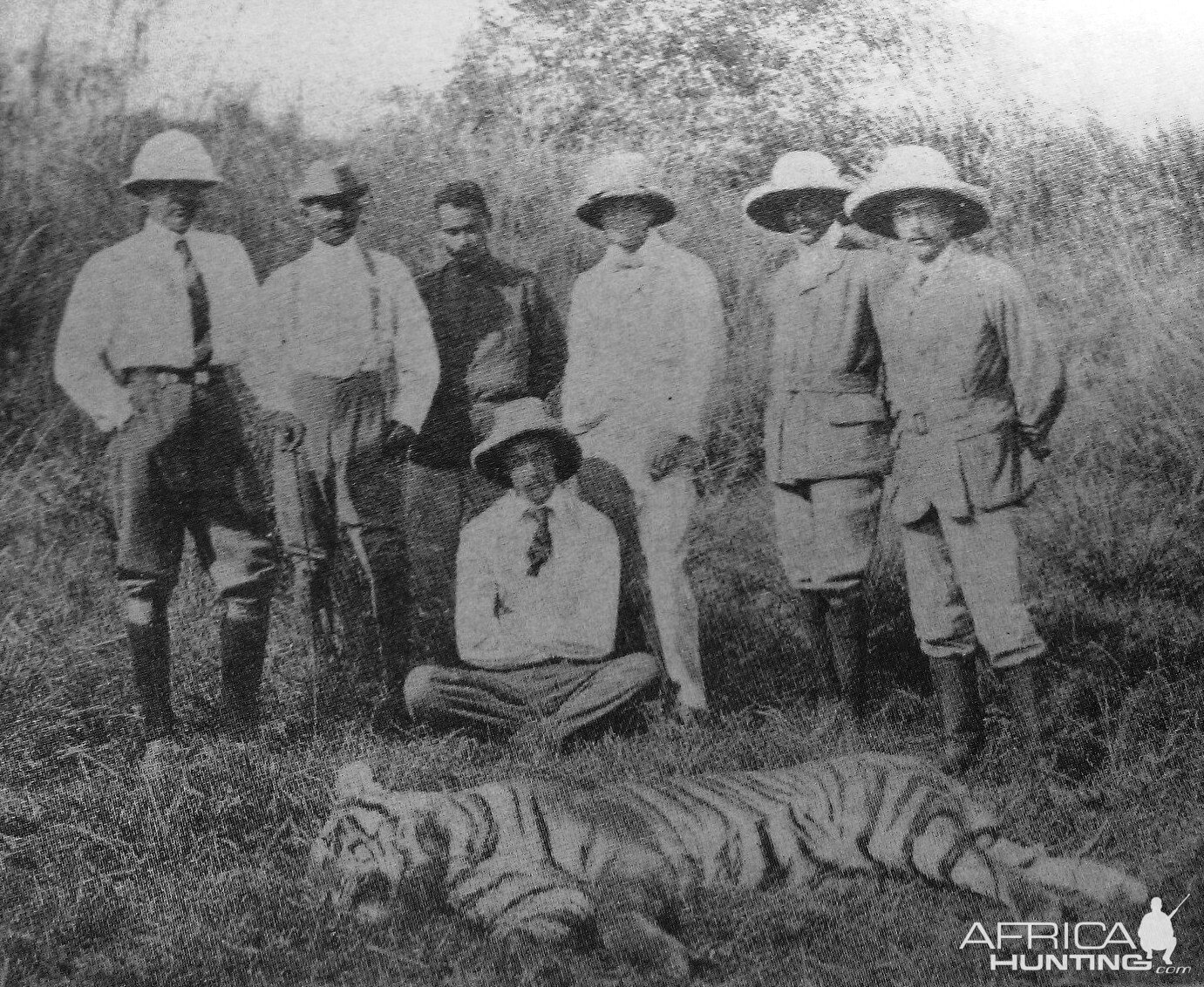 Rare Tiger hunting photographs from 1895 to 1907 | AfricaHunting.com