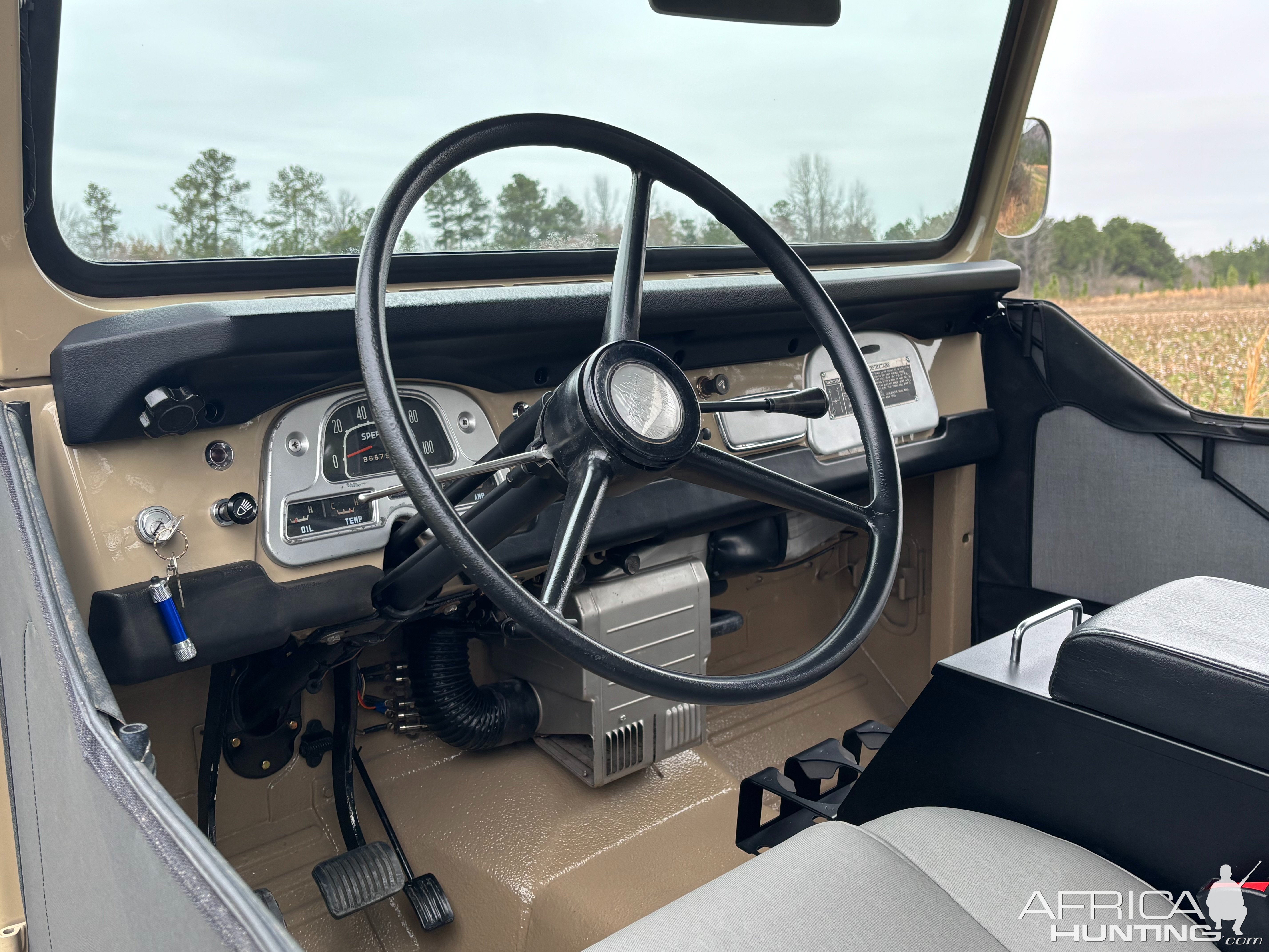 Restored 1969 Toyota FJ40 Land Cruiser