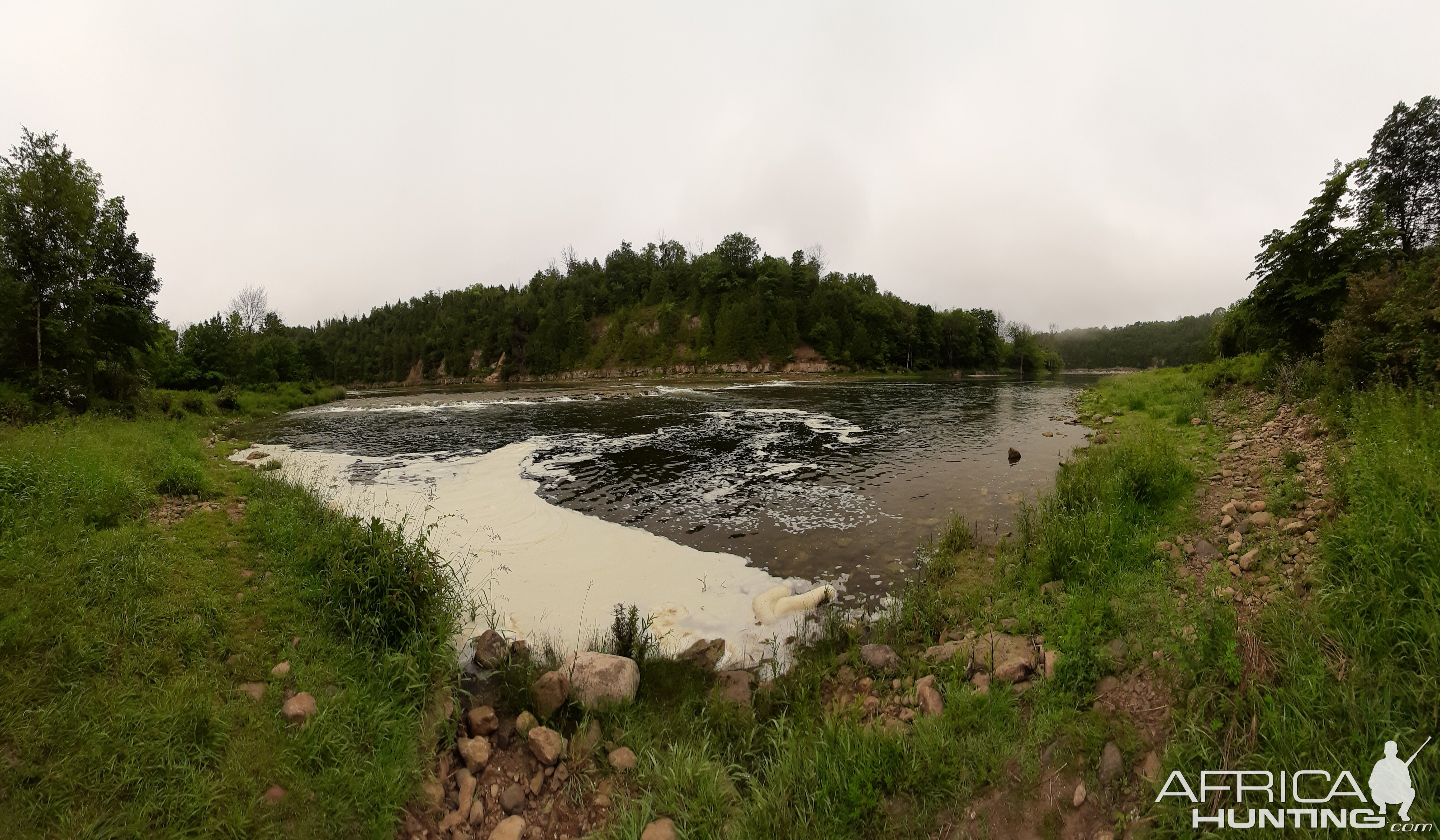 River Bass Fly Fishing SW Ontario Canada