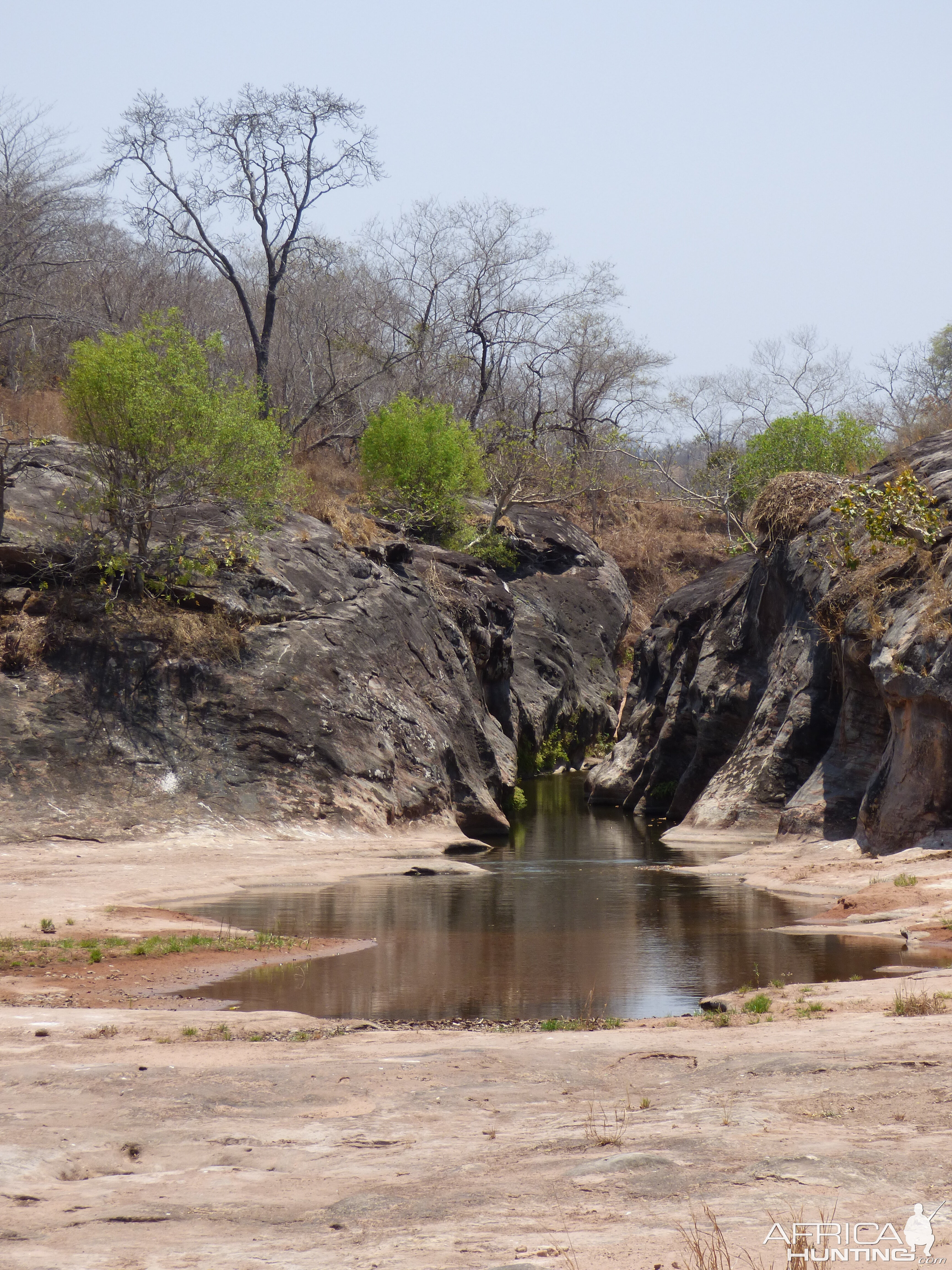 River bed Zimbabwe