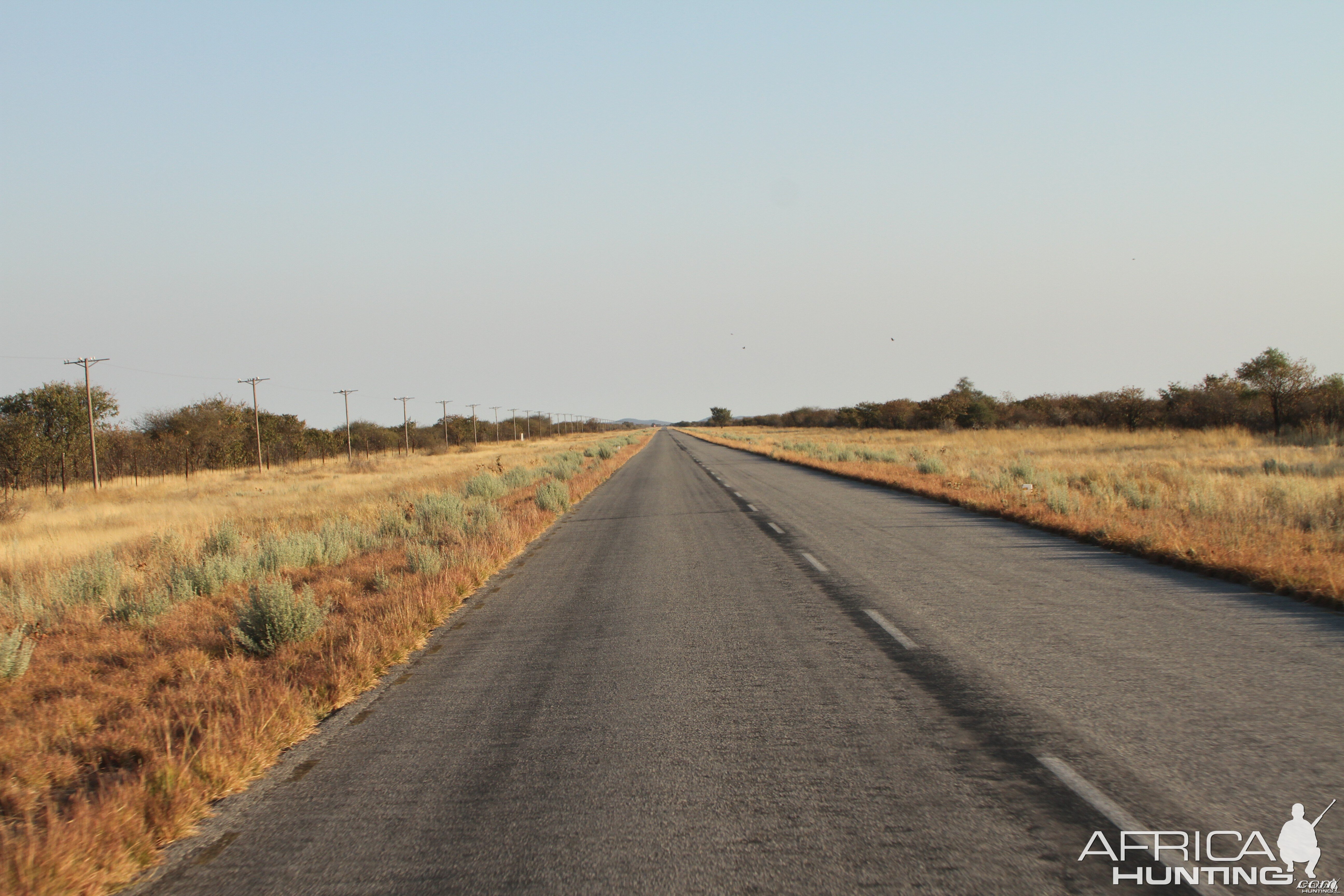 Road to Etosha National Park