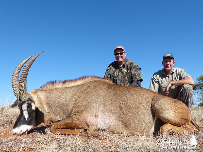 Roan hunt with Wintershoek Johnny Vivier Safaris