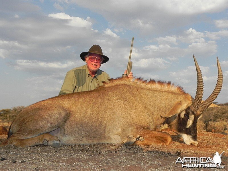 Roan hunt with Wintershoek Johnny Vivier Safaris