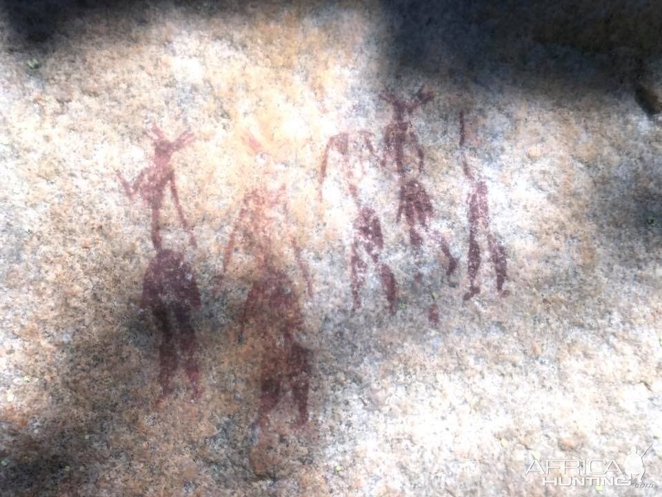 Rock Paintings in Zimbabwe