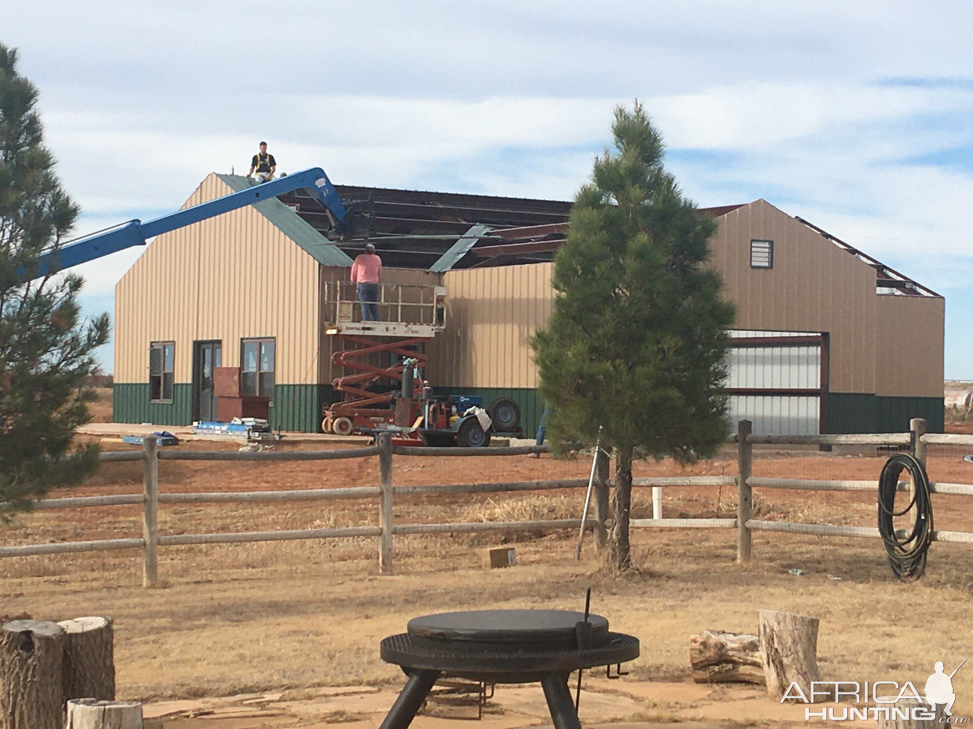 Rockin G Ranch New lodge construction