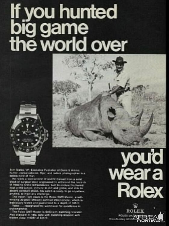 Old rolex online advertisements