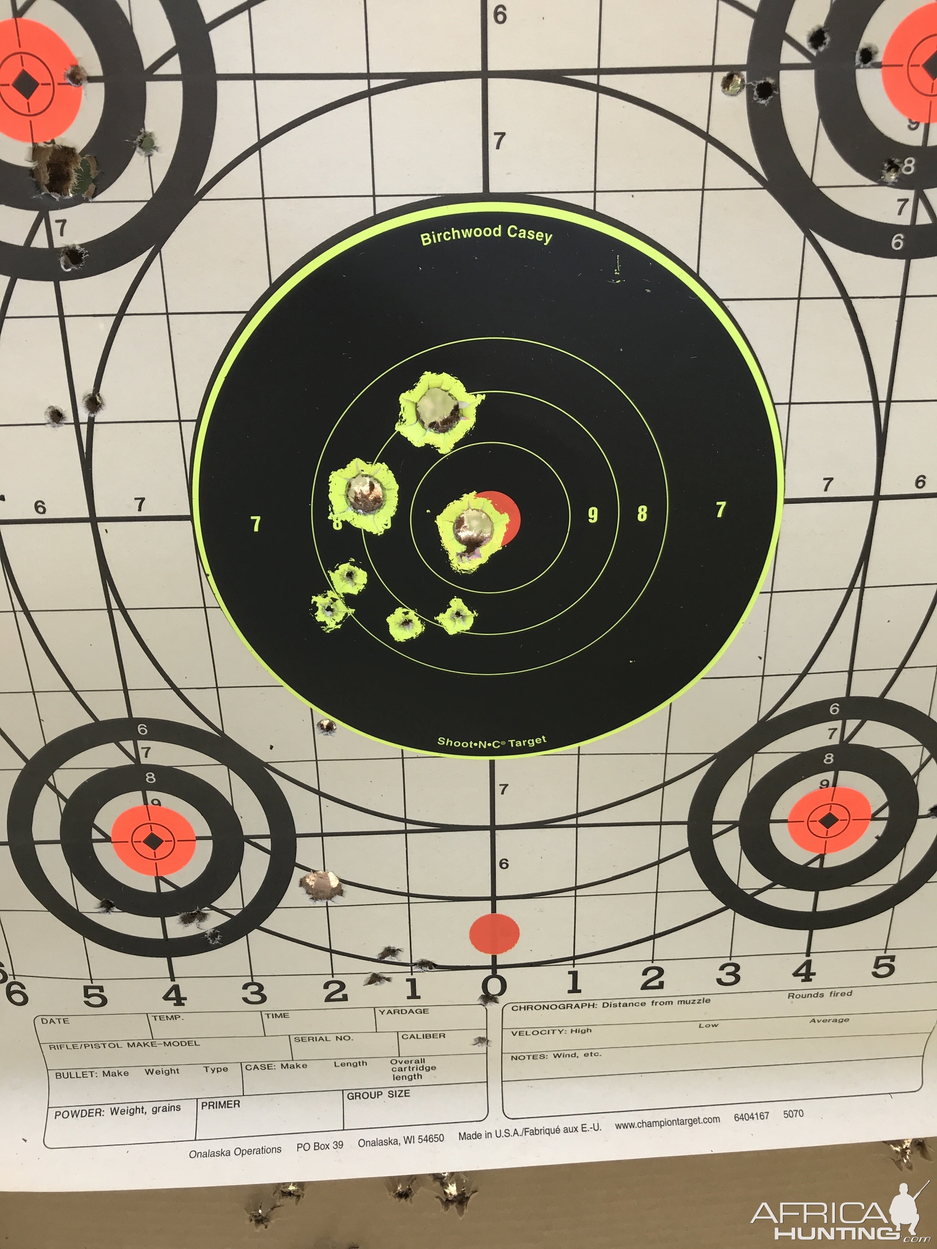 Ruger 77 Magnum .458 Lott Range Shots