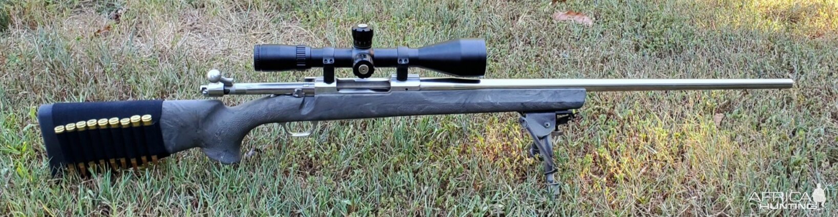 Ruger M77 MkII Stainless 300 Win Mag Rifle