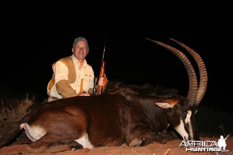 Sable hunt with Wintershoek Johnny Vivier Safaris