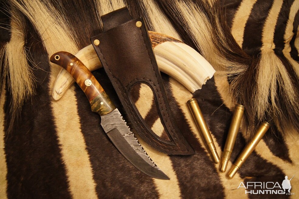 Safari Style Knife & Sheath