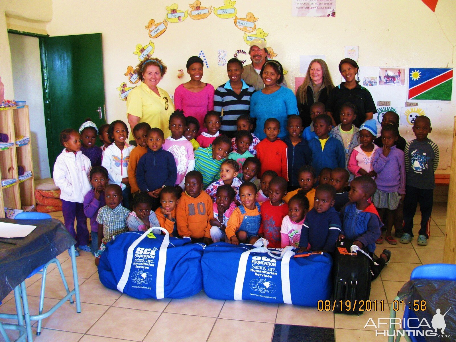 SafariCare Program Blue Bags