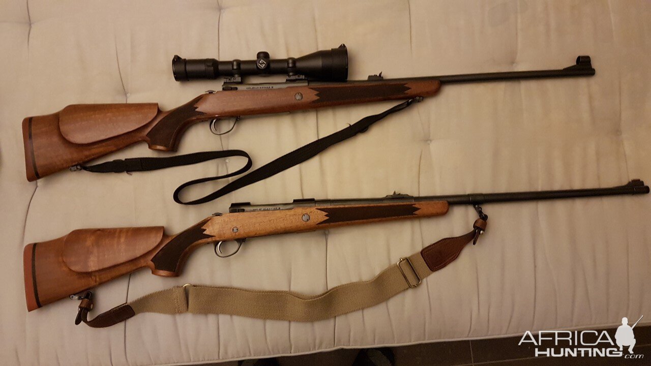 Sako 6.5x55 Rifle & 404 Jeffery Rifle