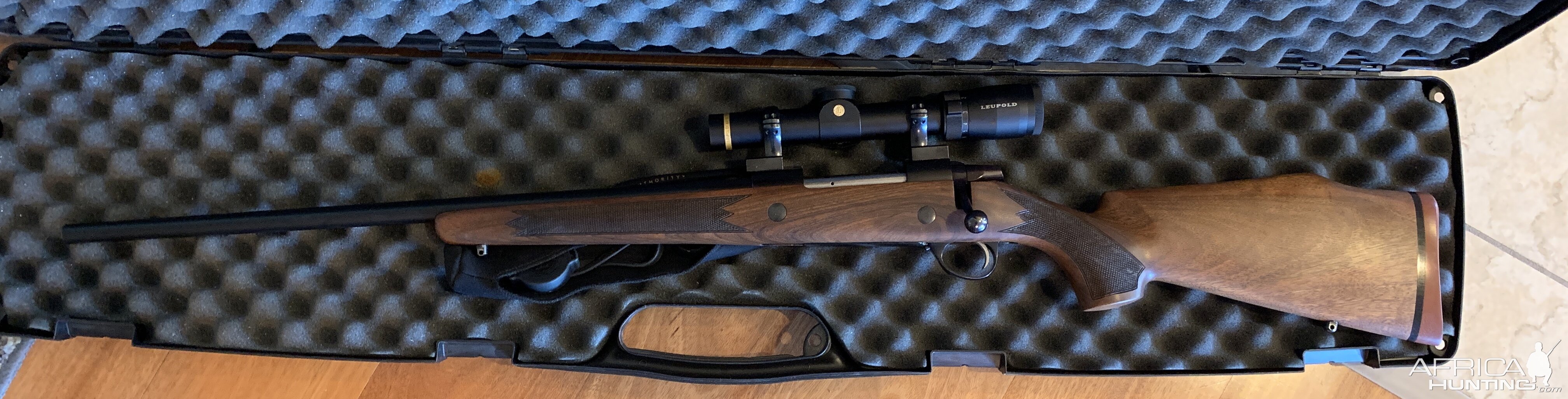 Sako AV Rifle with a Leupold VX-6 1x6