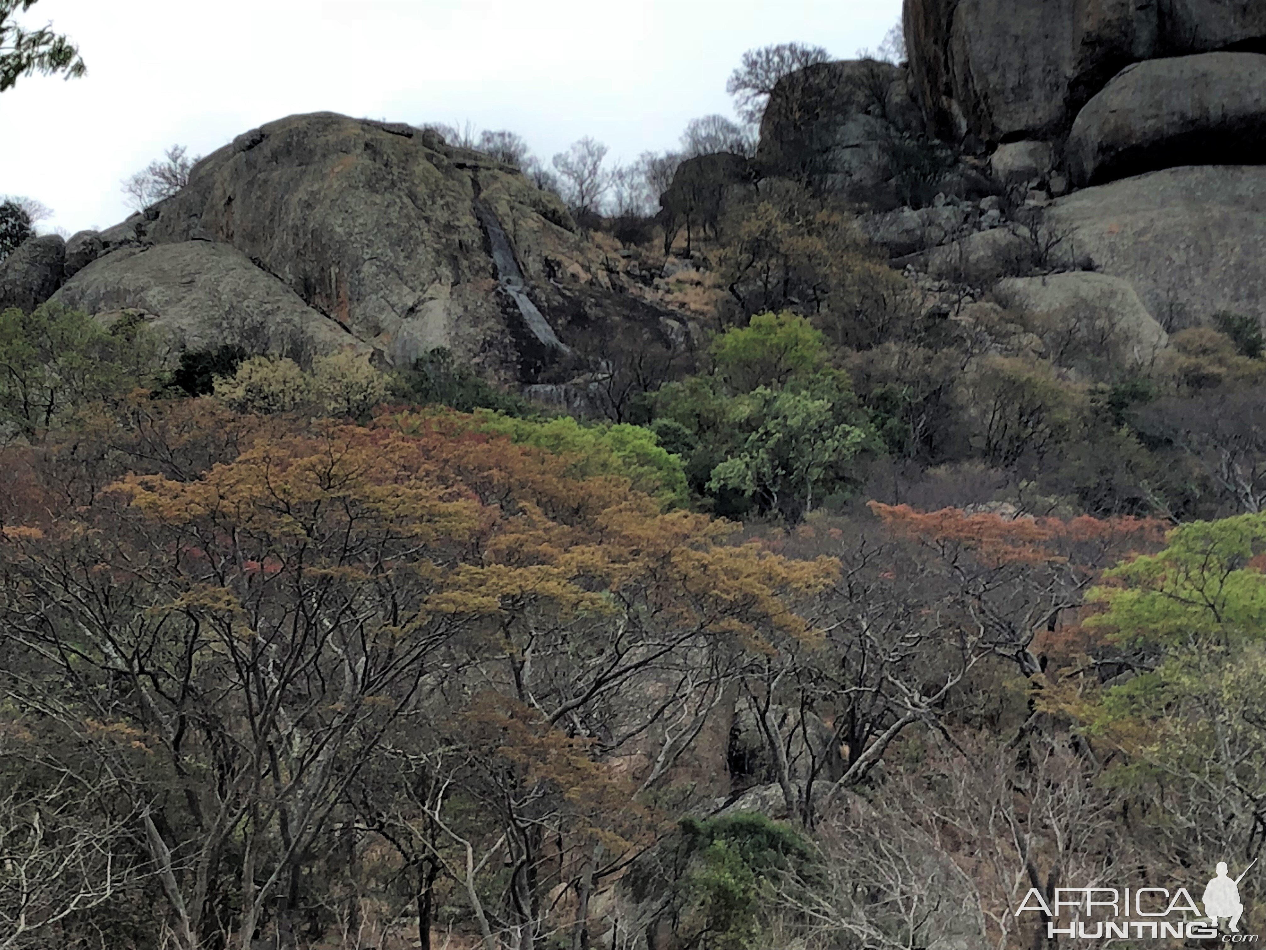 Scenery view, mountain Scacia Zimbabwe