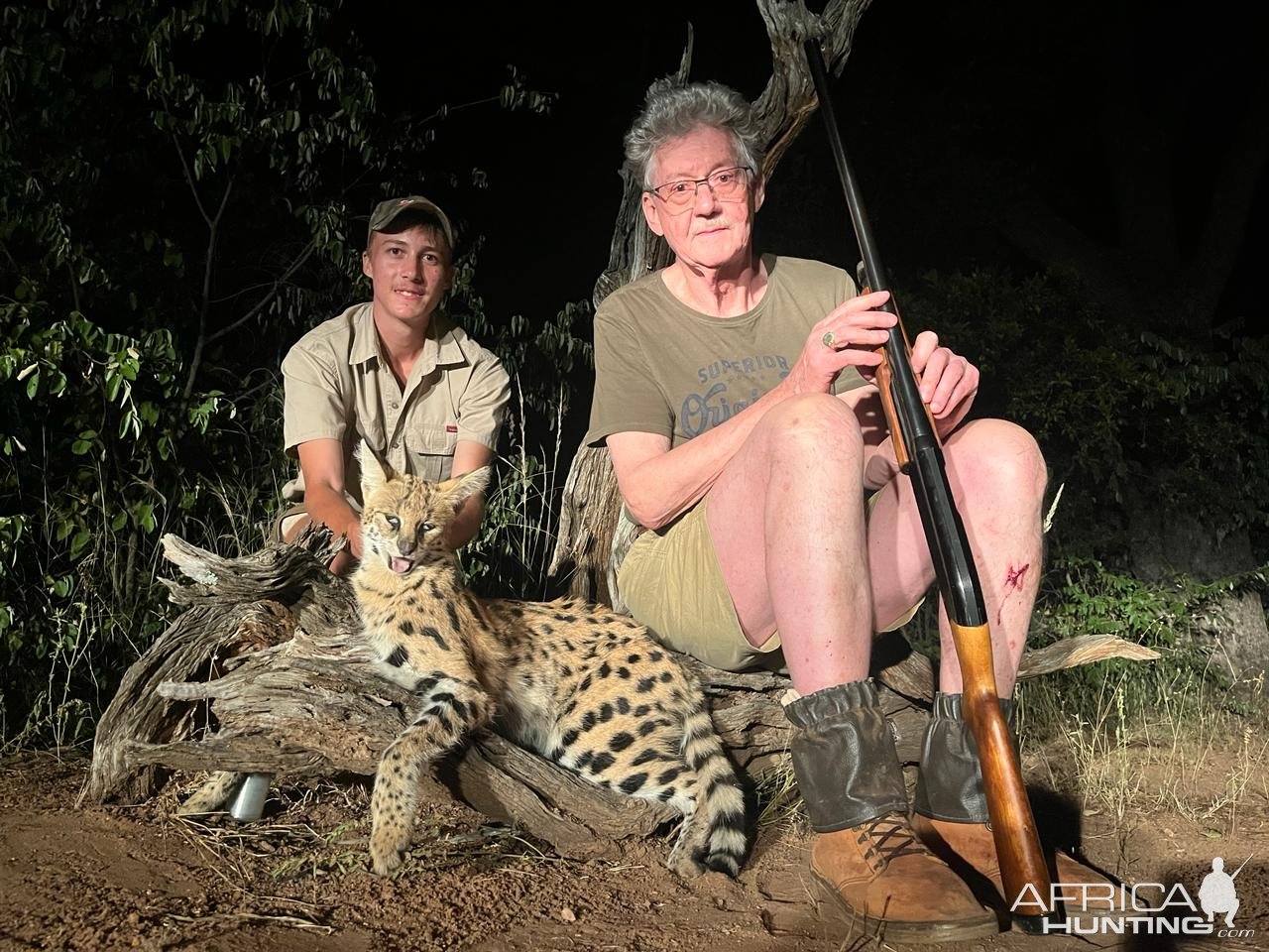 Serval Cat Hunt South Africa