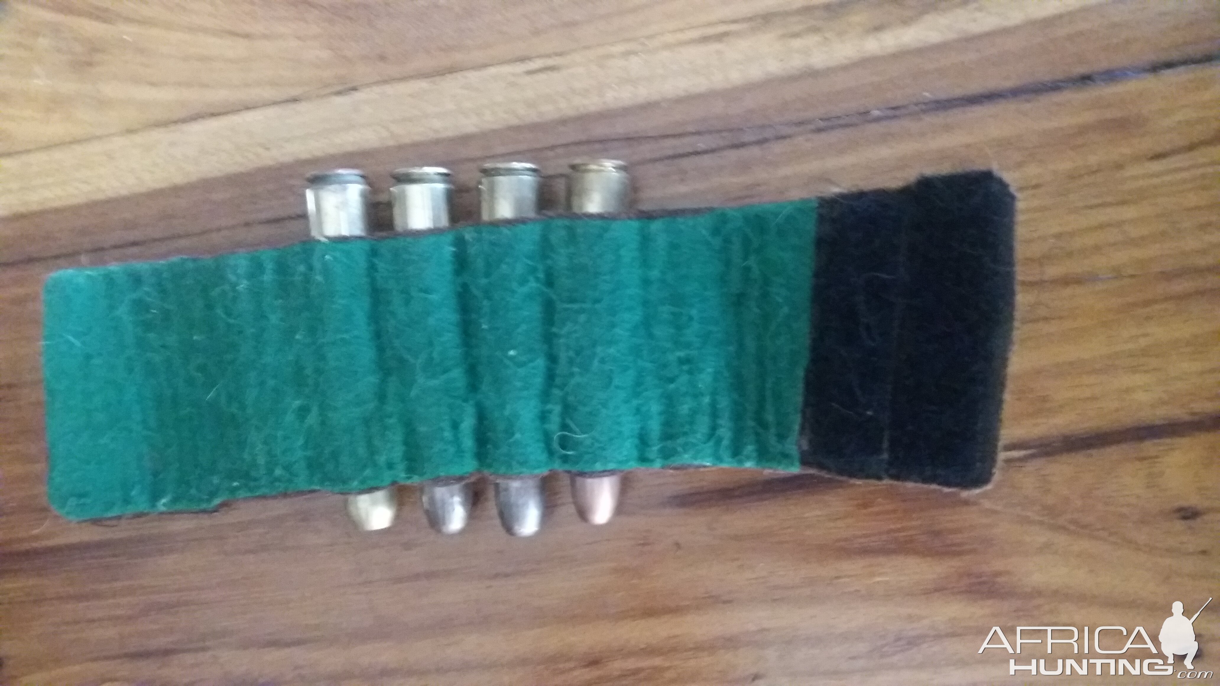 Shell Holder on wrist band