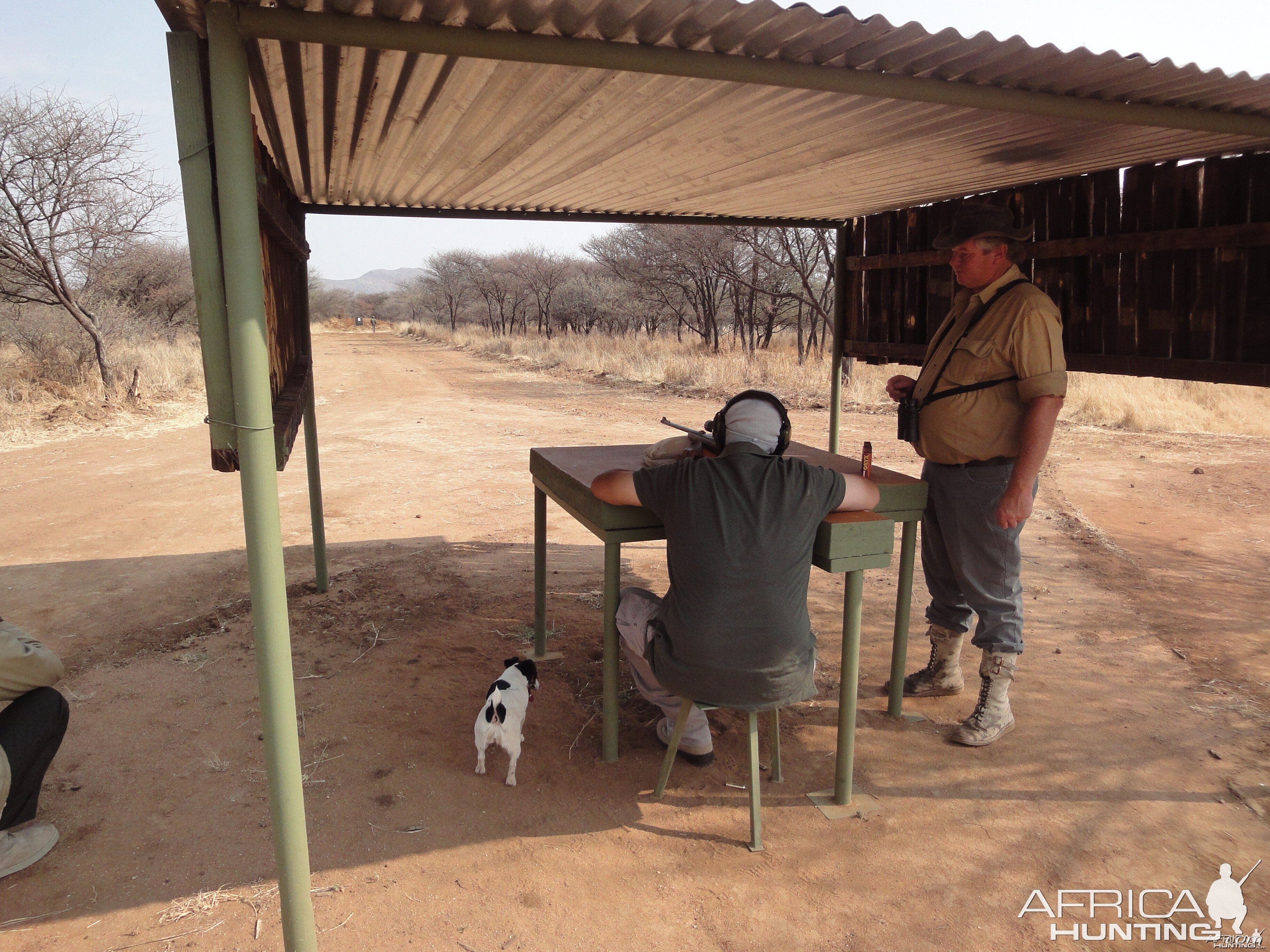 Shooting Range at Ozondjahe Hunting Safaris