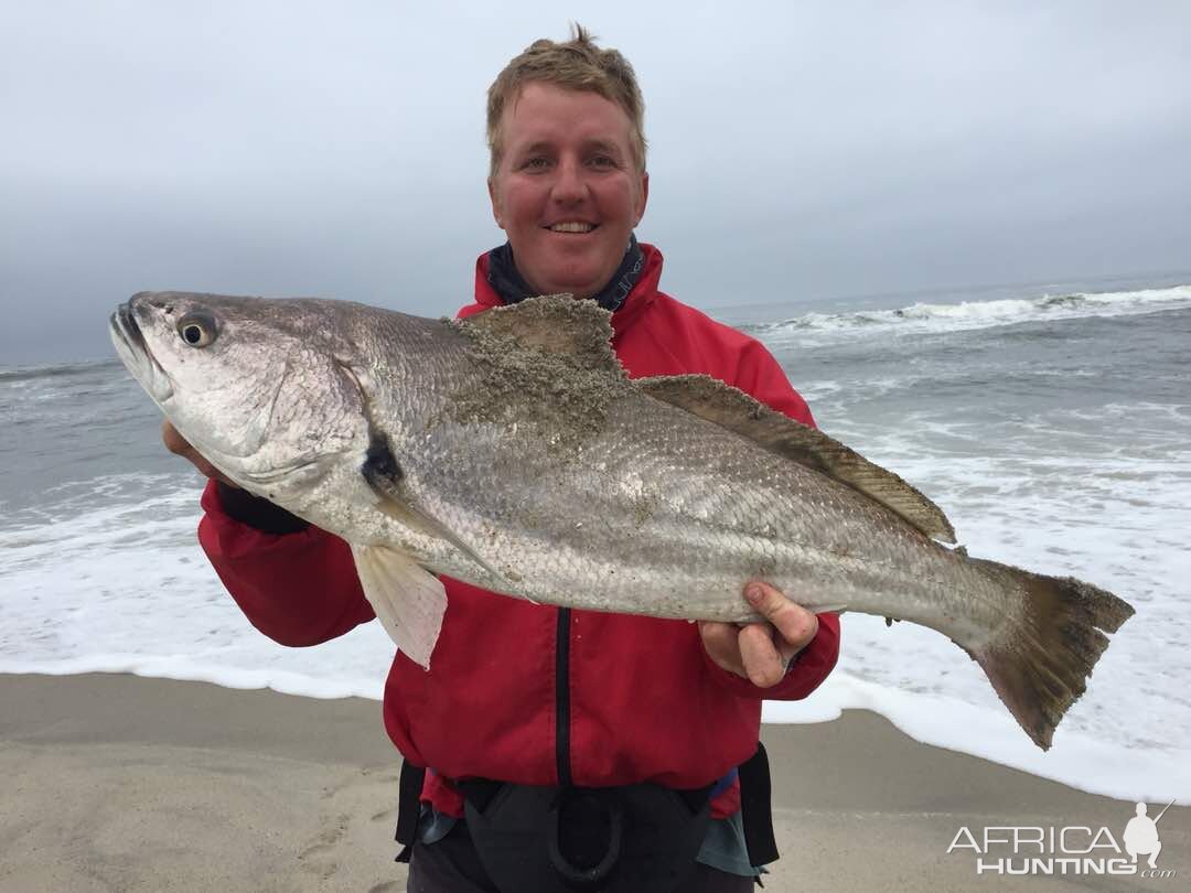 Silver Kob Fishing Namibia