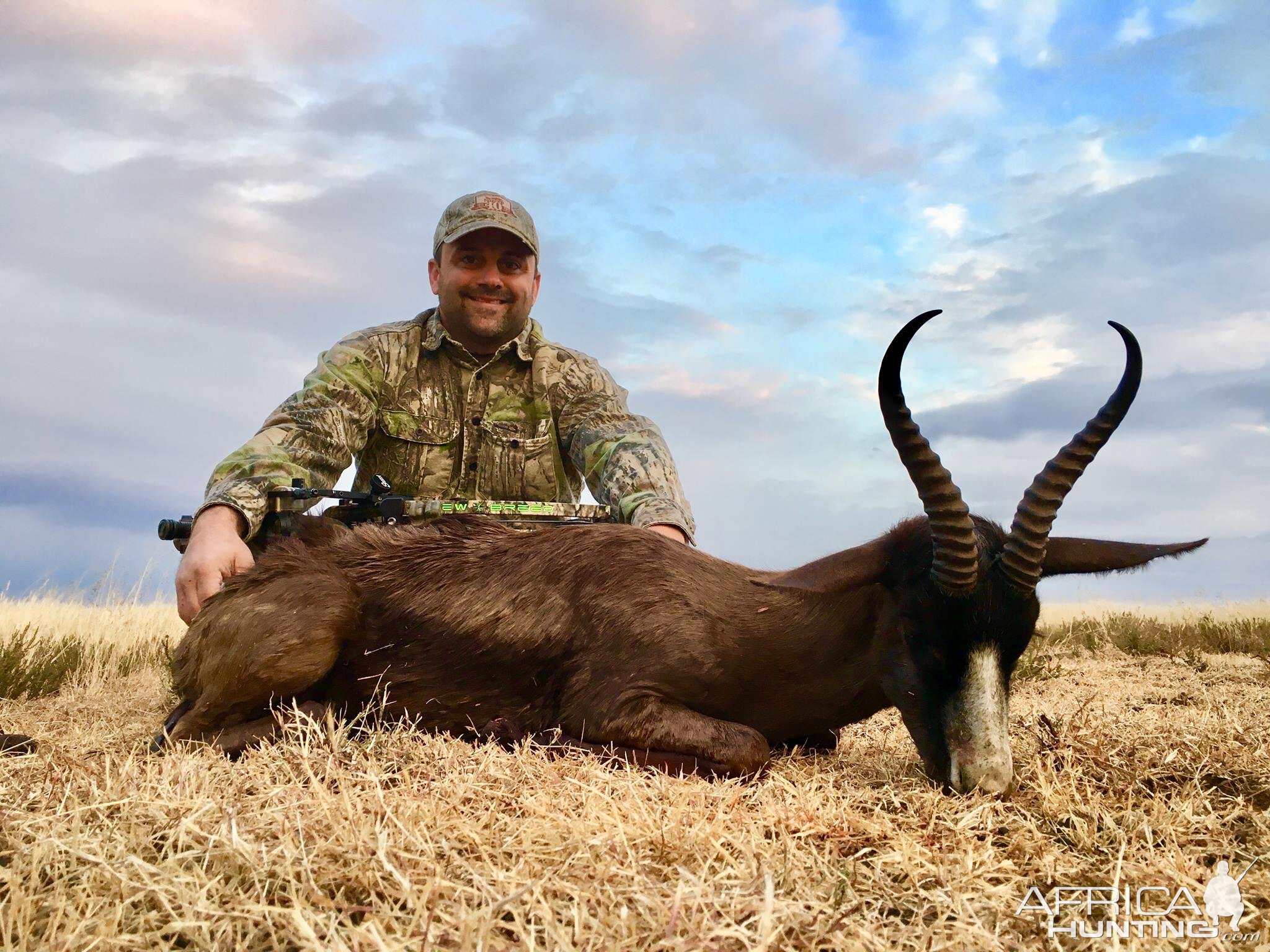 South Africa Bow Hunt Black Springbok