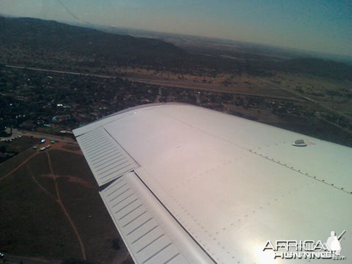 South Africa by plane