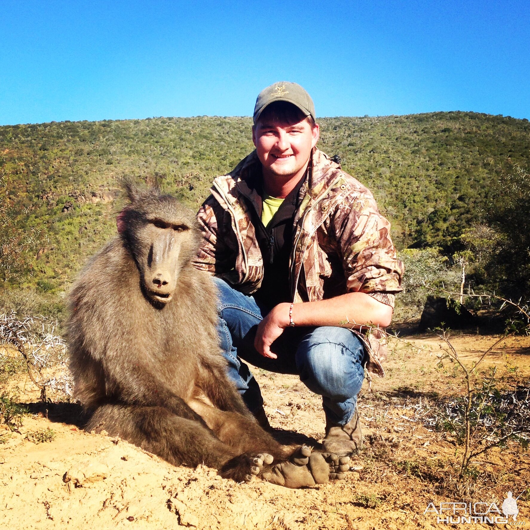 South Africa Hunt Baboon