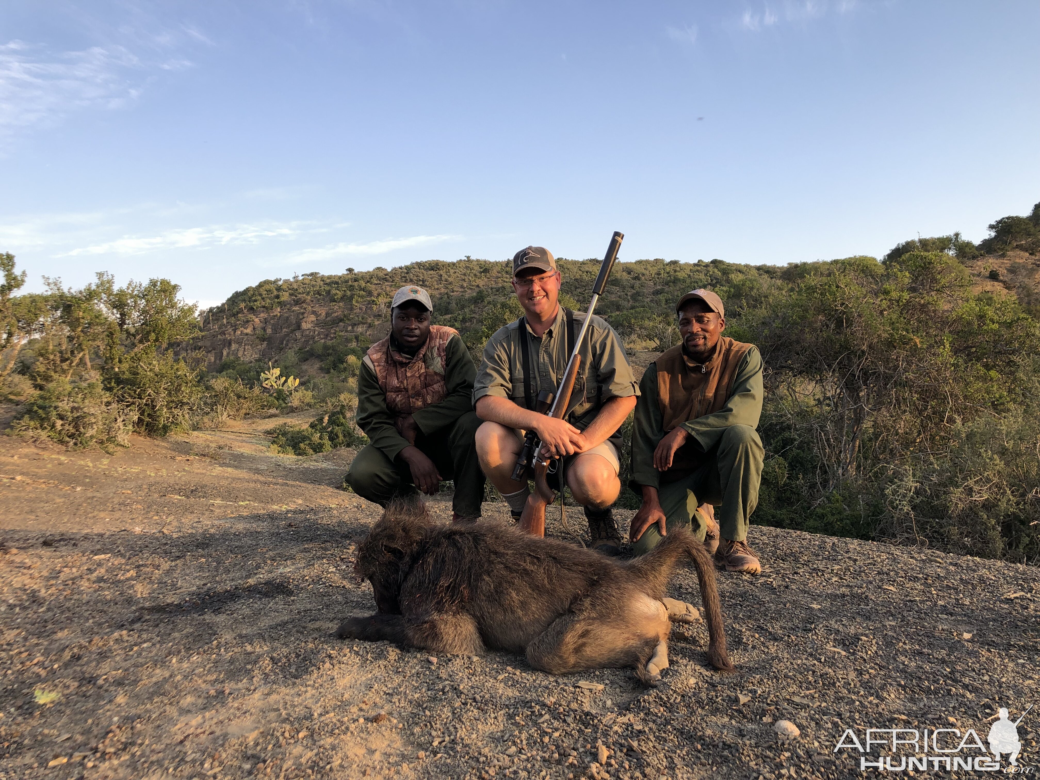 South Africa Hunt Baboon