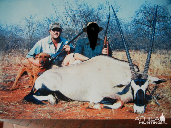 South Africa Hunt Gemsbok