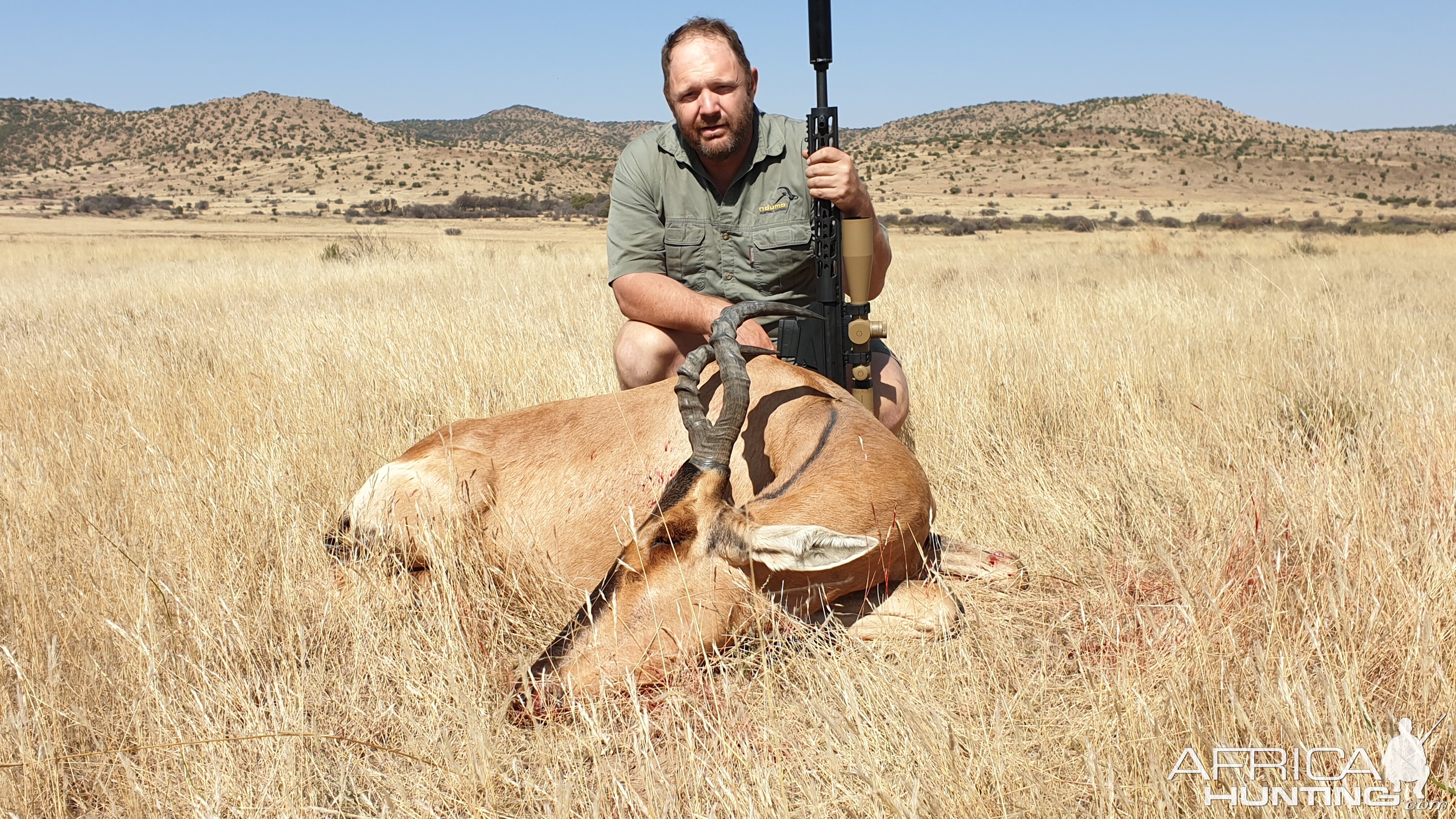 South Africa Hunt Red Hartebeest