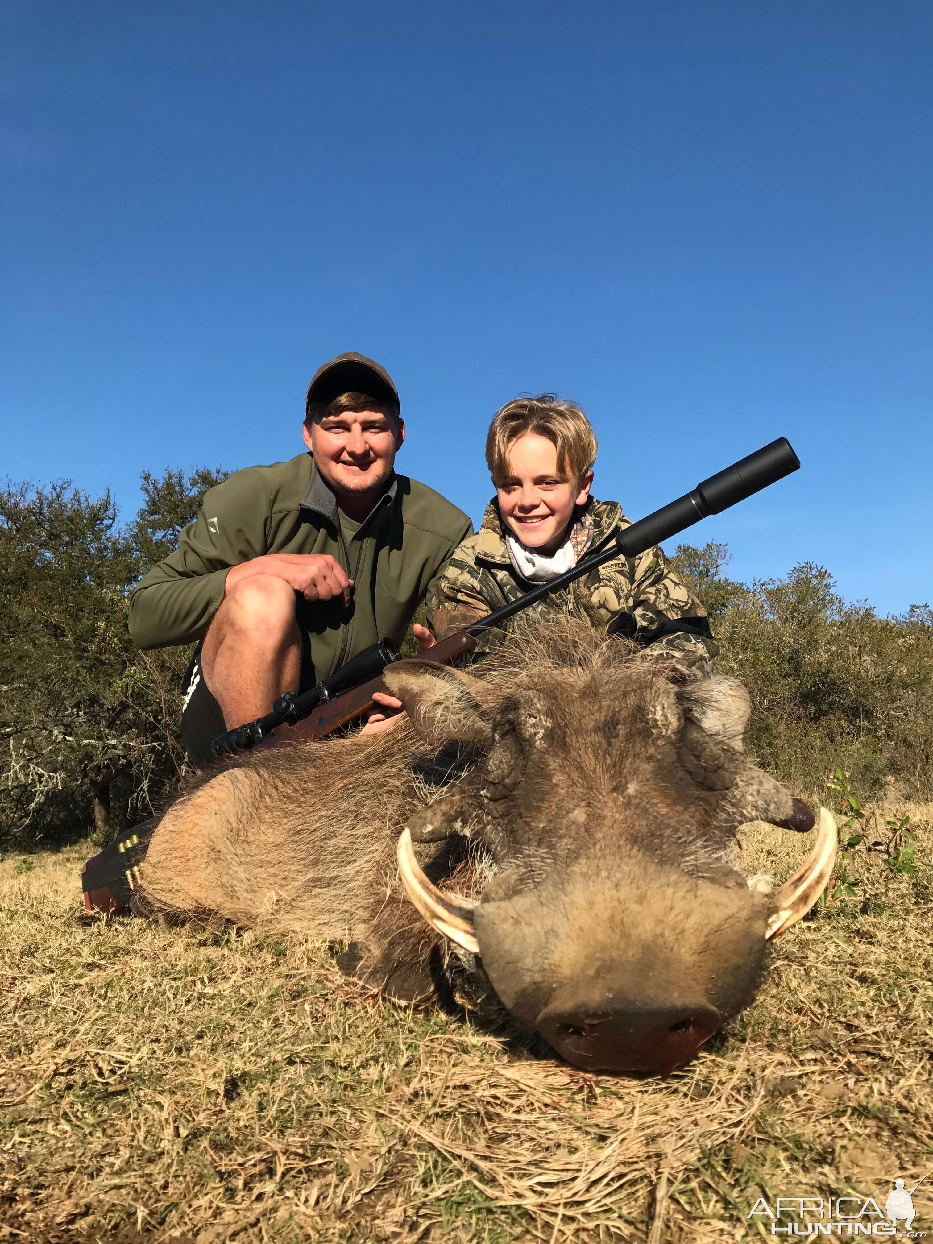 South Africa Hunt Warthog