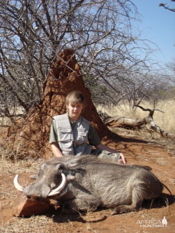 South Africa Hunt Warthog