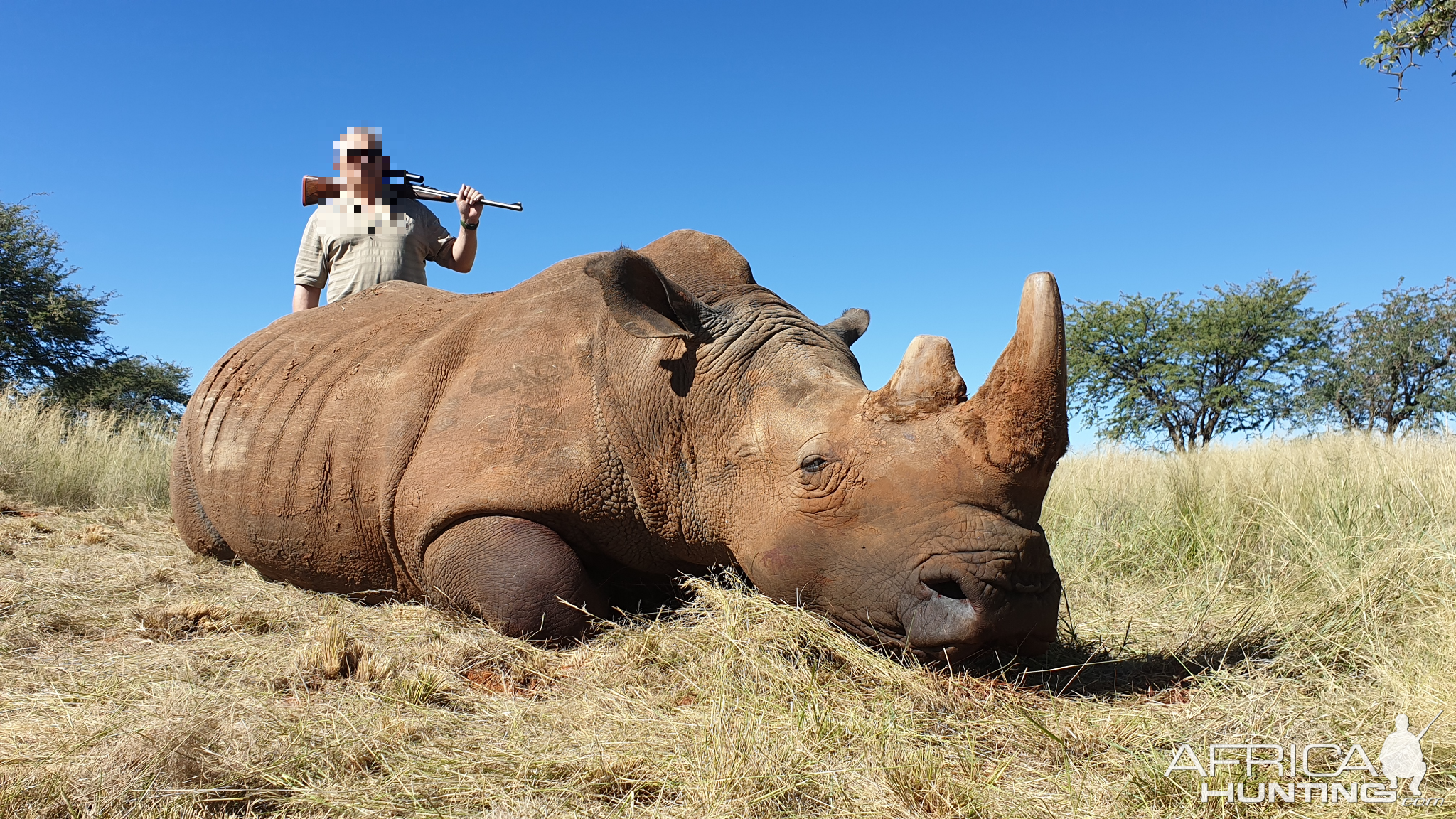 South Africa Hunt White Rhino