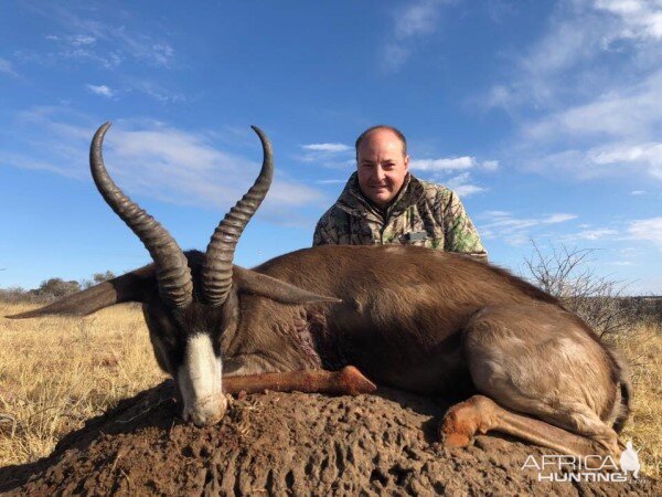 South Africa Hunting Black Springbok