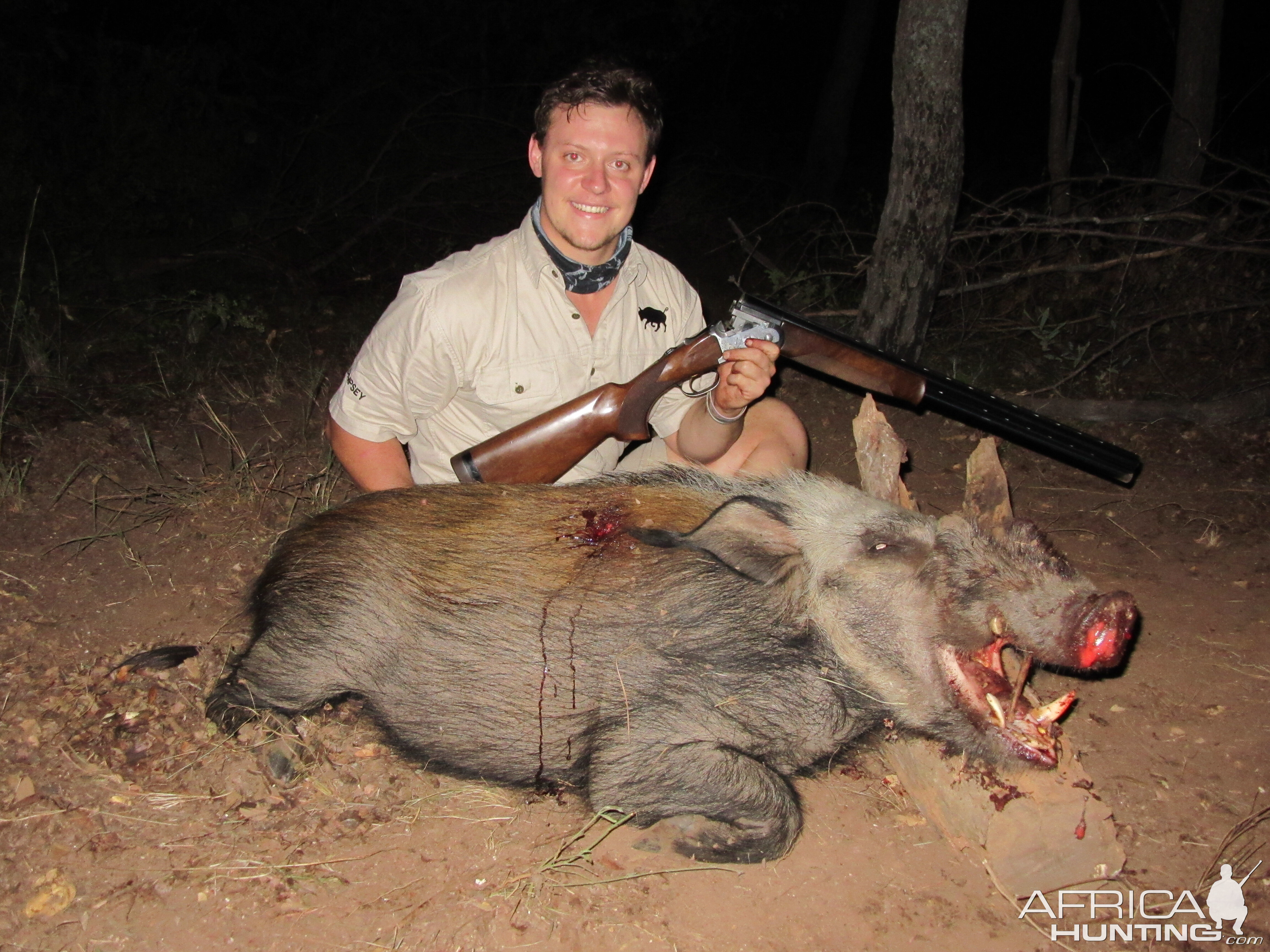 South Africa Hunting Bushpig