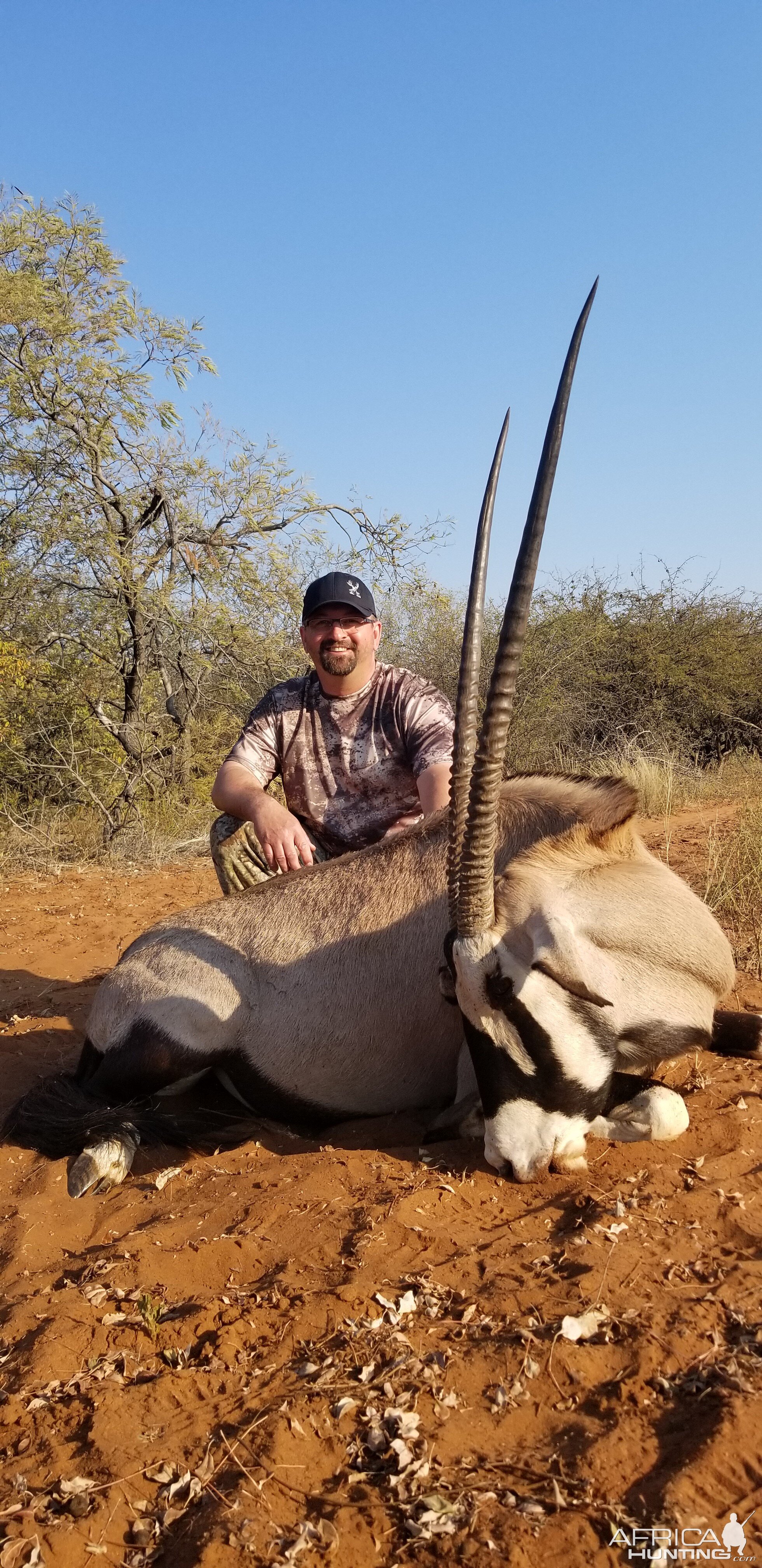 South Africa Hunting Gemsbok