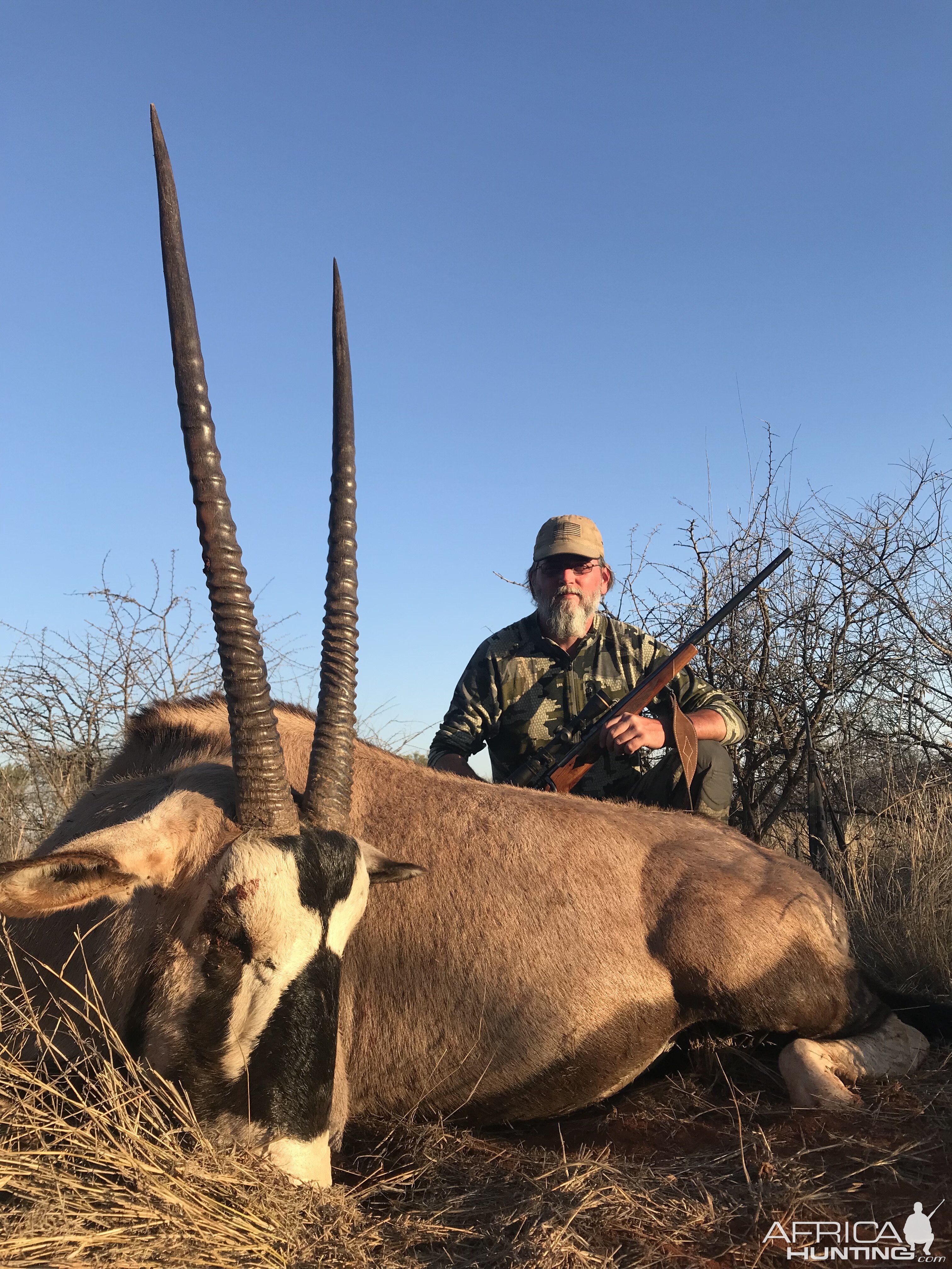 South Africa Hunting Gemsbok