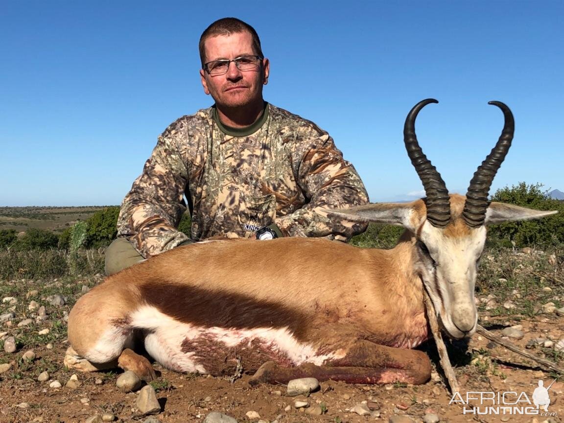 South Africa Hunting Springbok